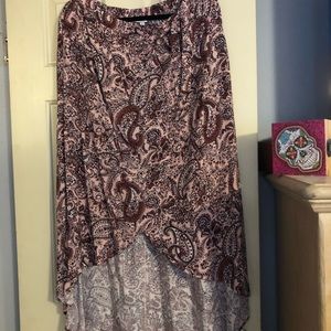 Hi-Lo skirt Patrons of Peace